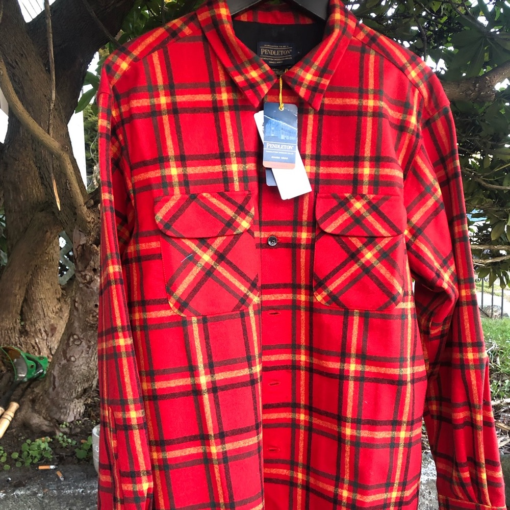 NWT Pendleton red flannel